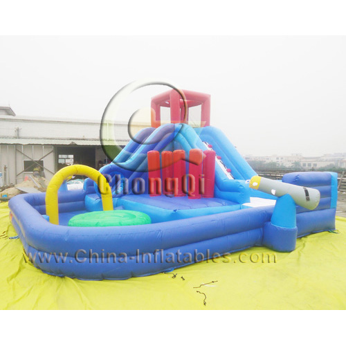 inflatable water slide